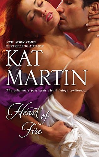 Book cover for Heart of Fire (Heart Trilogy, Book 2) by Martin, Kat