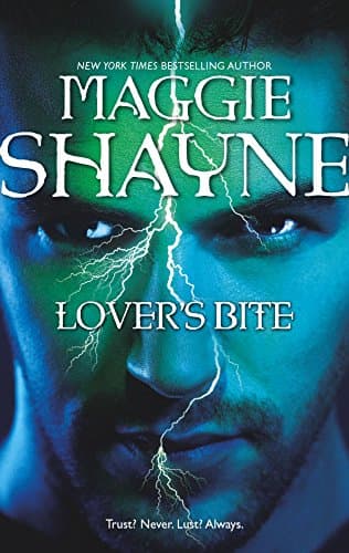 Book cover for Lover's Bite (Wings in the Night, Book 2) by Shayne, Maggie
