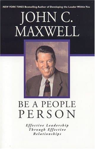 Book cover for Be a People Person by Maxwell, John C.