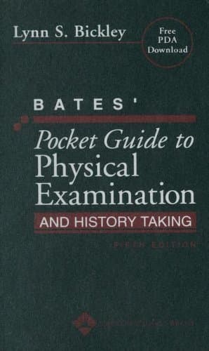 Book cover for Bates' Pocket Guide to Physical Examination And History Taking by Bickley, Lynn S.