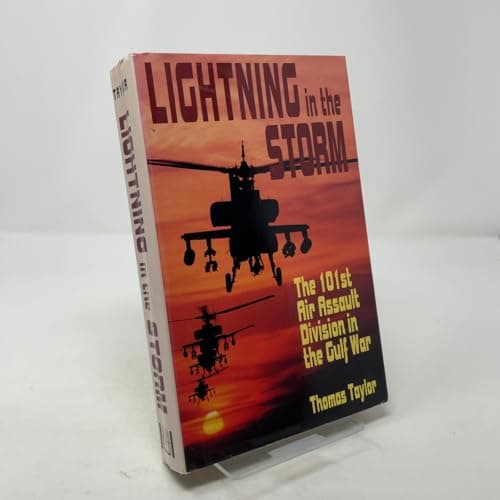 Book cover for Lightning in the Storm: The 101st Air Assault Division In the Gulf War by Thomas Taylor