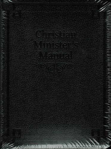 Book cover for Christian Ministers Manual by Veech, Guthrie