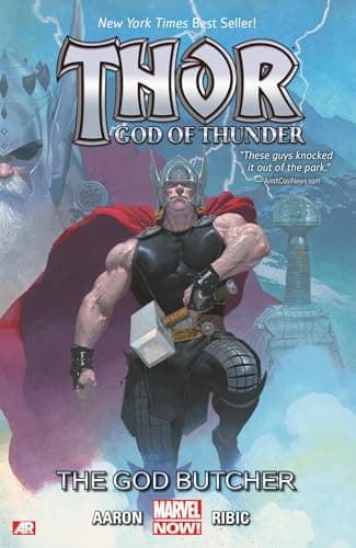 Book cover for Thor: God Of Thunder Vol. 1 - The God Butcher (Thor: God of Thunder, 1) by Aaron, Jason