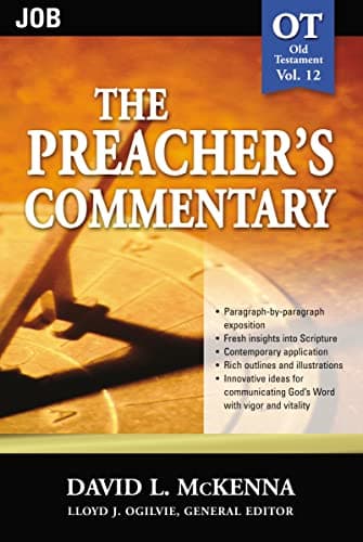Book cover for The Preacher's Commentary-Vol. 12- Job by McKenna, Dr. David L.