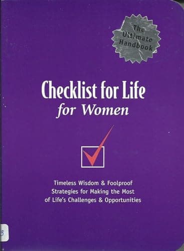 Book cover for Checklist for Life for Women: Timeless Wisdom & Foolproof Strategies for Making the Most of Life's Challenges & Opportunities by Candi Paull