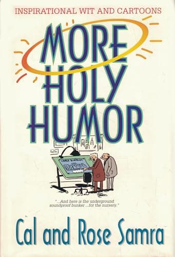 Book cover for More Holy Humor: Inspirational Wit and Cartoons by Cal Samra