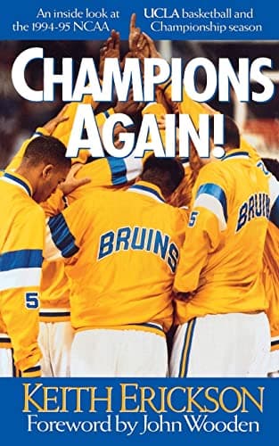 Book cover for CHAMPIONS AGAIN - UCLA BASKETBALL '95 by Erickson, Keith