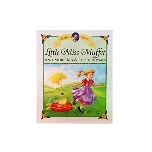 Book cover for Little Miss Muffet and More Big & Little Rhymes (Mother Goose) by Krista Brauckmann-Towns