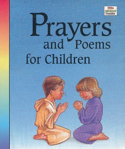 Book cover for Prayers and Poems for Children (Little Rainbow Books) by Sarah Toast