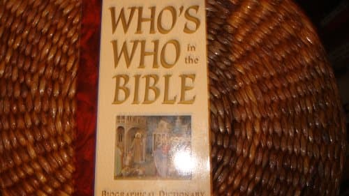 Book cover for Who's Who in the Bible by Dietrich Gruen