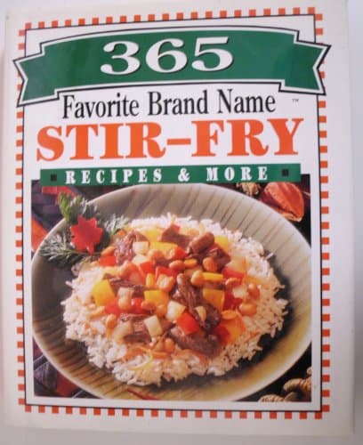Book cover for 365 favorite brand name stir-fry recipes & more by Publications International