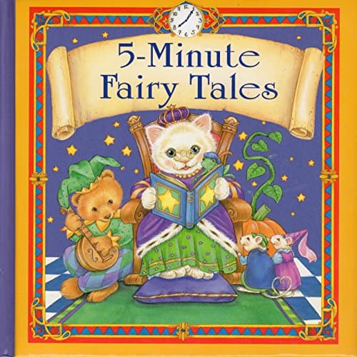 Book cover for 5 Minute Fairy Stories by Unknown
