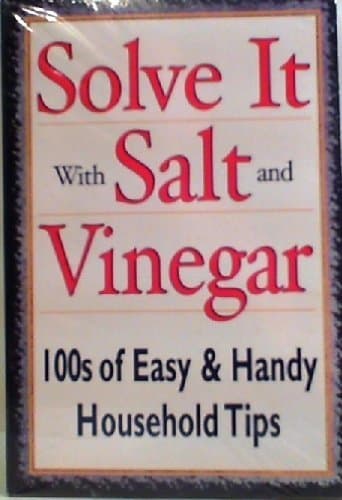 Book cover for Solve It with Salt and Vinegar by Christine Halvorson