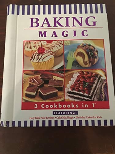 Book cover for Baking Magic: 3 Cookbooks in 1 by Publications International Ltd