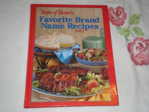 Book cover for Favorite Brand Name Recipes 2003 by Taste Of Home