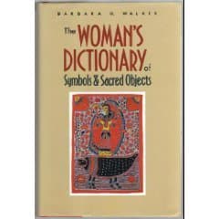 Book cover for Woman's Dictionary of Symbols and Sacred Objects by Walker, Barbara G.