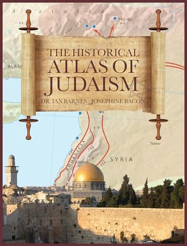 Book cover for The Historical Atlas of Judaism (Historical Atlas Series) by Bacon, Josephine