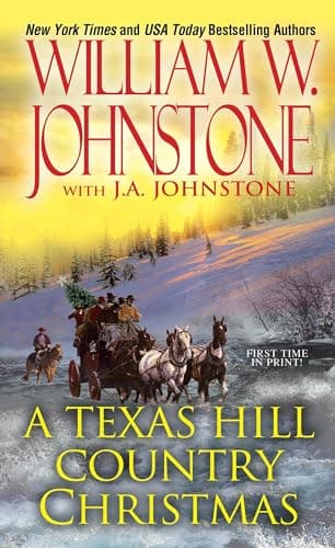 Book cover for A Texas Hill Country Christmas by Johnstone, William W.