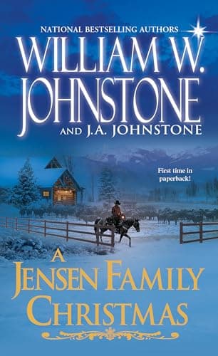 Book cover for A Jensen Family Christmas by Johnstone, William W.