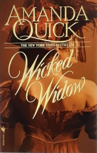 Book cover for The Wicked Widow by Quick, Amanda