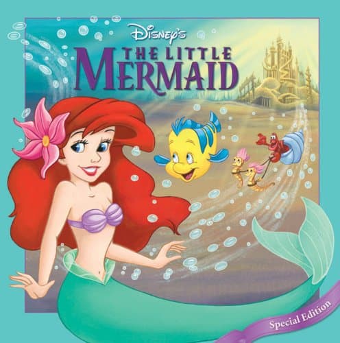 Book cover for Disney's the Little Mermaid by Disney Books