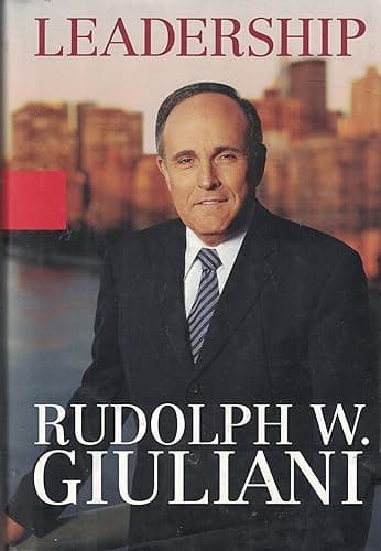 Book cover for Leadership by Rudolph W. Giuliani