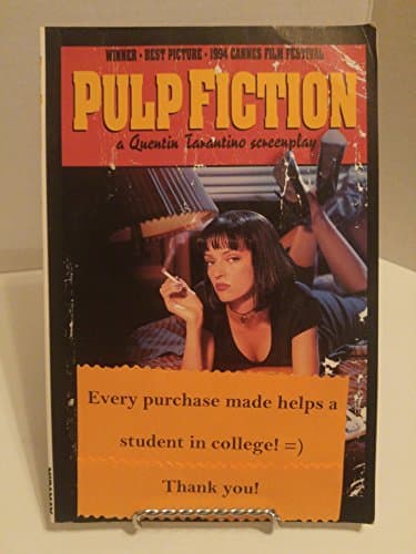 Book cover for Pulp Fiction: A Quentin Tarantino Screenplay by Tarantino, Quentin