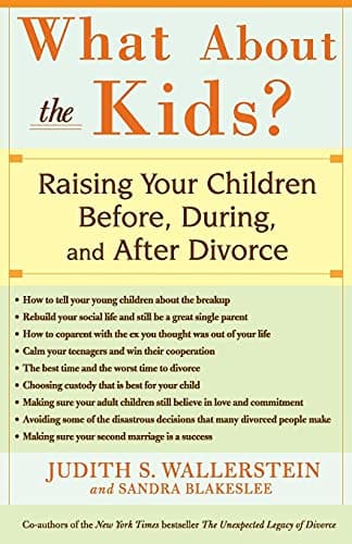 Book cover for What About the Kids?: Raising Your Children Before, During, and After Divorce by Blakeslee, Sandra