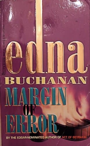 Book cover for Margin of Error (Britt Montero Mystery) by Buchanan, Edna