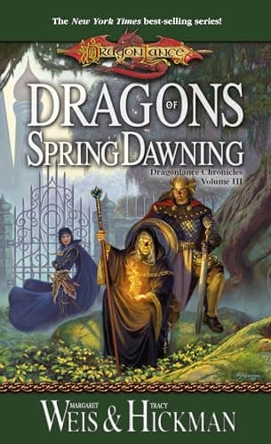 Book cover for Dragons of Spring Dawning (Dragonlance Chronicles, Book 3) by Weis, Margaret