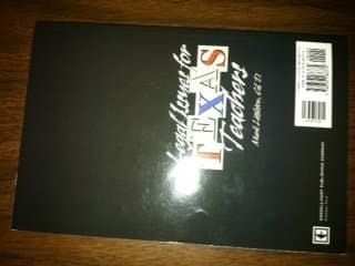 Book cover for LEGAL ISSUES FOR TEXAS TEACHERS by Mark Littleton