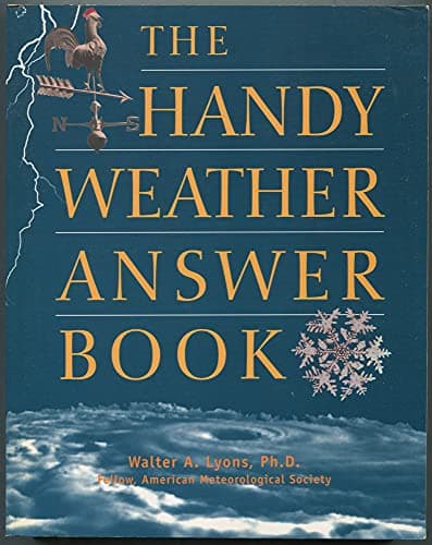 Book cover for The Handy Weather Answer Book (The Handy Answer Book Series) by Lyons, Walter A.