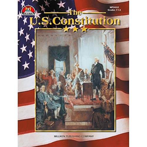 Book cover for The U.S. Constitution by Tim McNeese