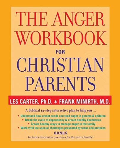 Book cover for The Anger Workbook for Christian Parents by Carter, Les