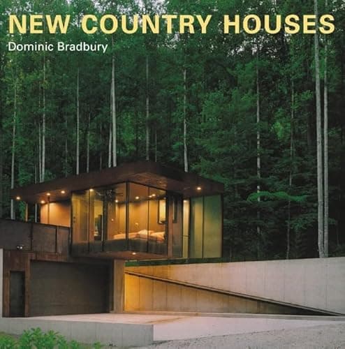 Book cover for New Country Houses by Bradbury, Dominic