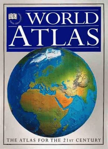 Book cover for DK World Atlas by DK Publishing
