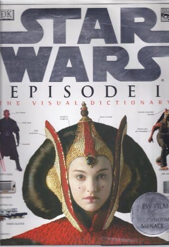 Book cover for The Visual Dictionary of Star Wars, Episode I - The Phantom Menace by Reynolds, David