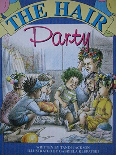Book cover for The Hair Party [Literacy 2000 Satellites Stage 4 Set B] by Tandi Jackson