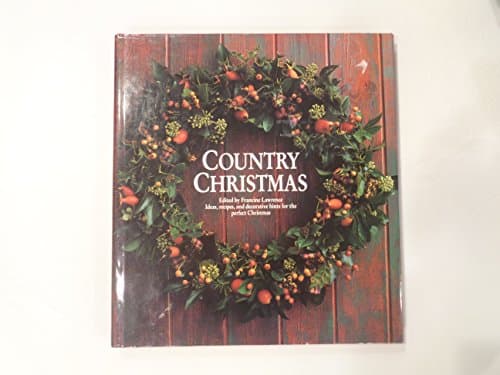 Book cover for Country Christmas by Lawrence, Francine