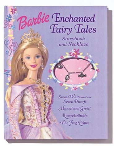Book cover for Enchanted Fairy Tales Storybook and Gemstone Necklace (Barbie) by Goldowsky, Jill