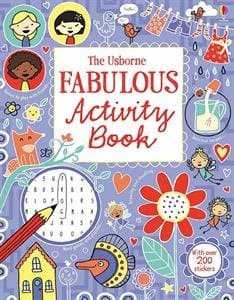 Book cover for Fabulous Activity Book by Lucy Bowman