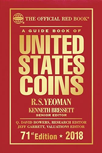 Book cover for A Guide Book of United States Coins 2018: The Official Red Book, Hardcover by R.S. Yeoman