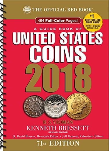 Book cover for A Guide Book of United States Coins 2018: The Official Red Book, Spiral by R.S. Yeoman