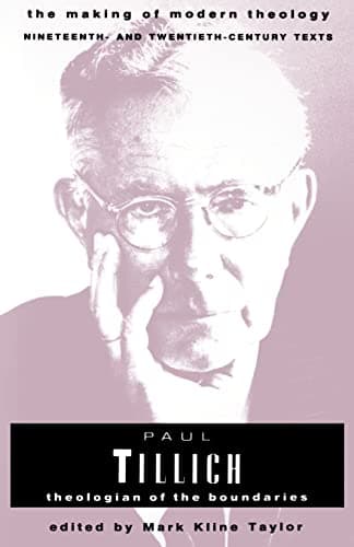 Book cover for Paul Tillich: Theologian of the Boundaries (Making of Modern Theology) by Taylor, Mark Kline
