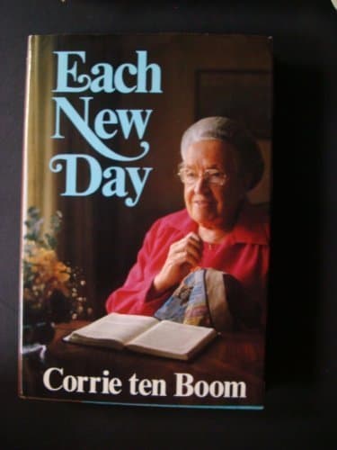 Book cover for Each new day by Corrie Ten Boom