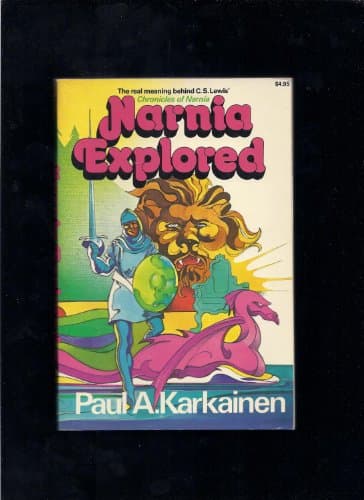 Book cover for Narnia explored by Karkainen, Paul A