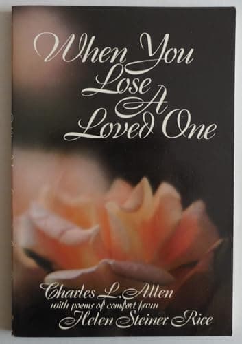 Book cover for When You Lose a Loved One by Allen, Charles Livingstone