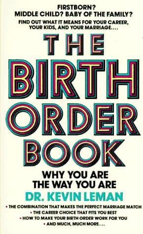 Book cover for Birth Order Book by Leman, Kevin