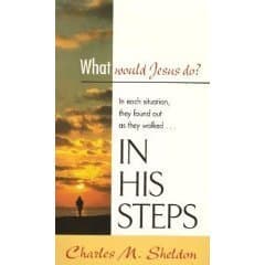 Book cover for IN HIS STEPS by Charles M. Sheldon