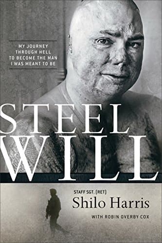 Book cover for Steel Will: My Journey through Hell to Become the Man I Was Meant to Be by Harris, Shilo